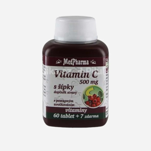 Vitamin C 500 mg s šípky 67 tablet
