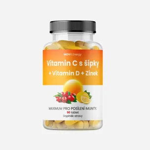 Vitamin C s šípky, vitamin D a zinek 6 x 90 tablet