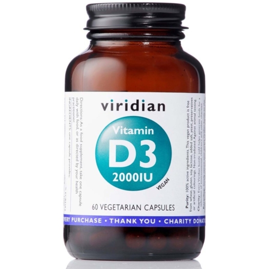 Vitamin D3 2000IU 60 kapslí