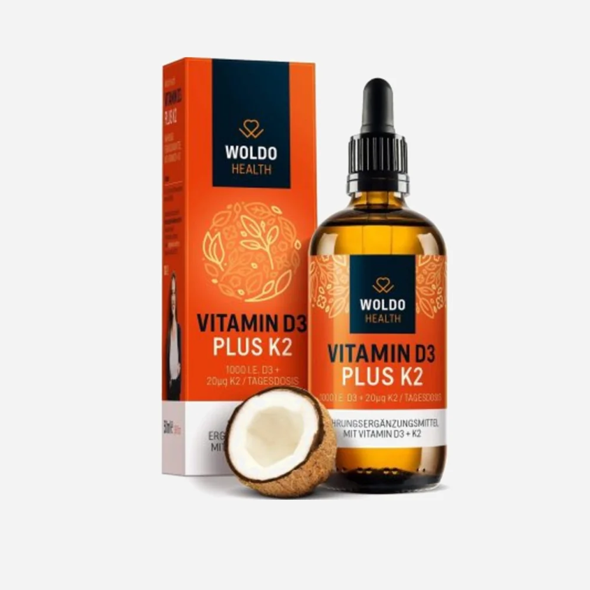 Vitamin D3 + K2 Kapky ( 1000 I.U. )