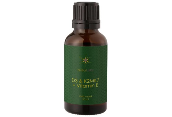 Vitamin D3,K2a E extra silný