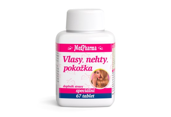 Vlasy, nechty a pokožka