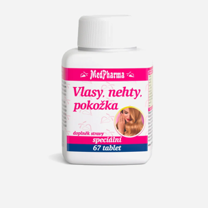 Vlasy, nehty a pokožka
