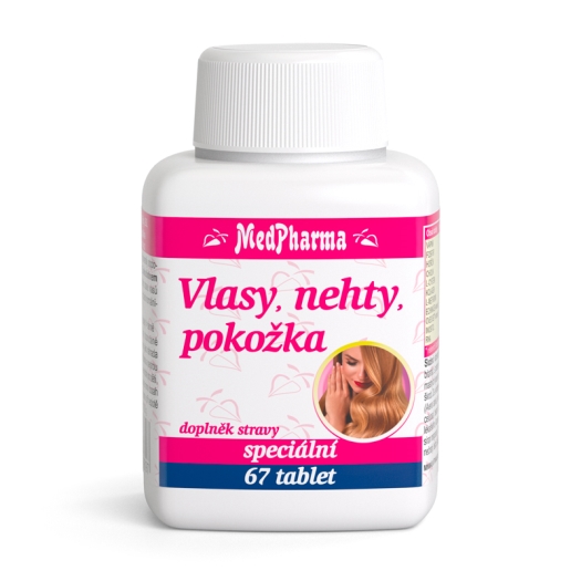 Vlasy, nehty a pokožka