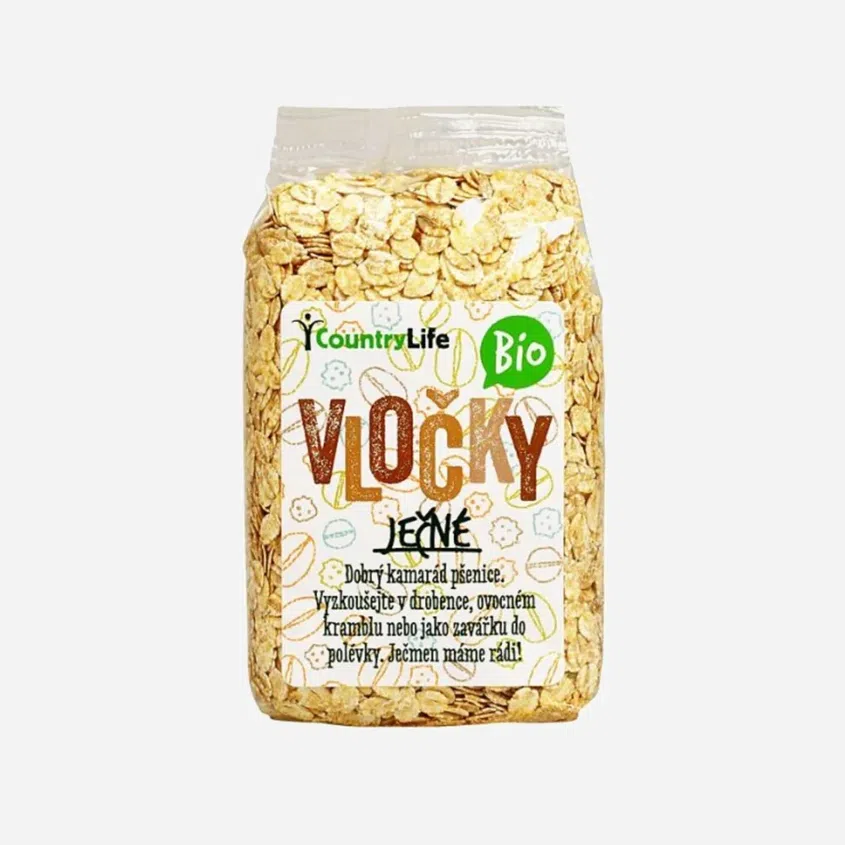 Vločky ječné BIO