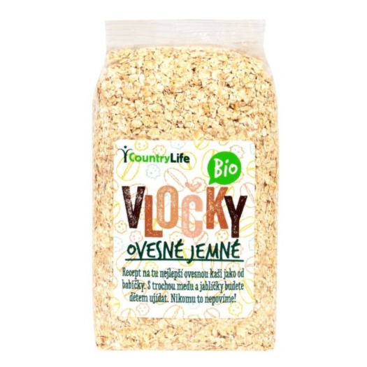 Vločky ovesné jemné BIO
