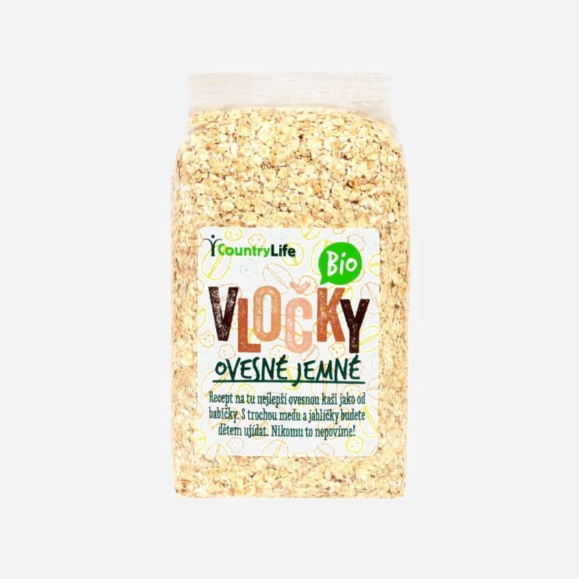 Vločky ovesné jemné BIO