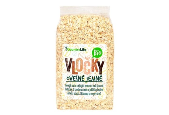 Vločky ovsené jemné BIO