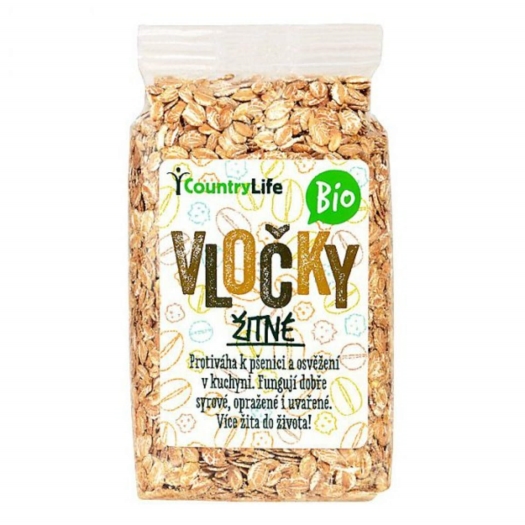 Vločky ražné BIO