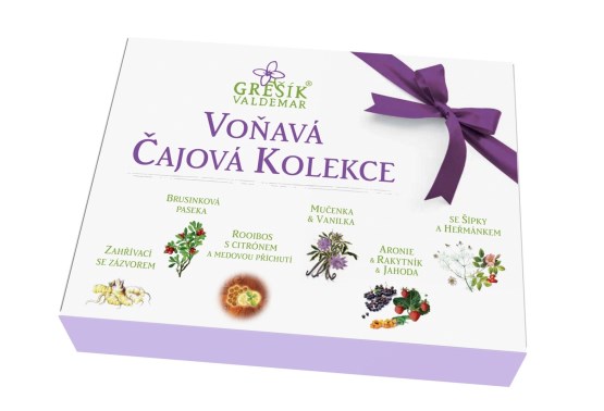 Voňavá čajová kolekcia 6x7 sáčkov