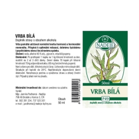 Vŕba biela tinktúra z púčikov