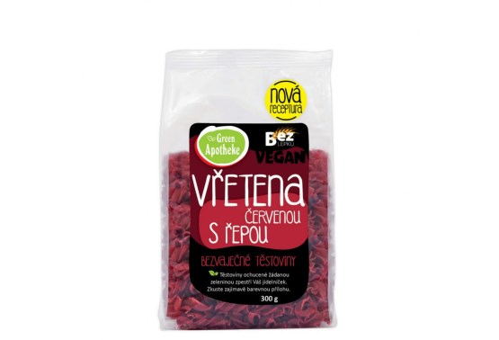 Vretená s červenou repou bezlepkové