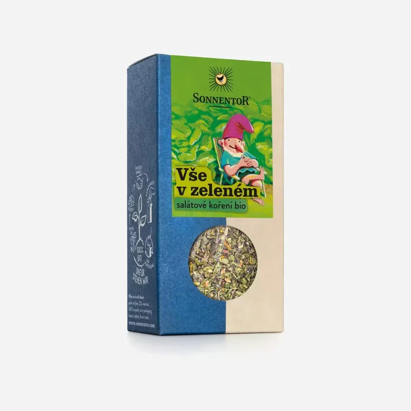 Vše v zeleném, salátové koření BIO