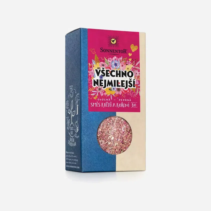 Všechno nejmilejší - směs květů a koření BIO