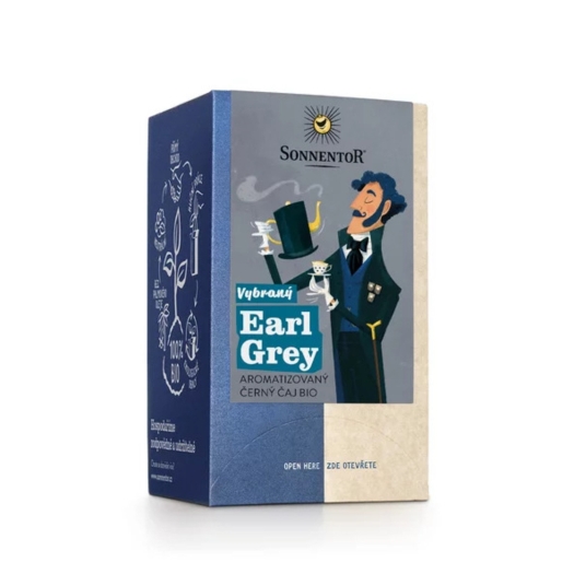 Vybraný Earl Grey porcovaný BIO 18 sáčků