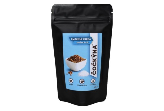 Vyprážaná šošovka morská soľ