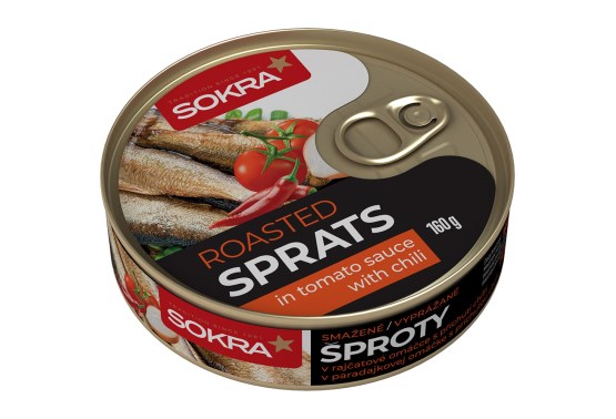 Vyprážané šproty v paradajkovej omáčke s chilli