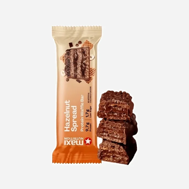 Waffle protein bar oříšková pomazánka