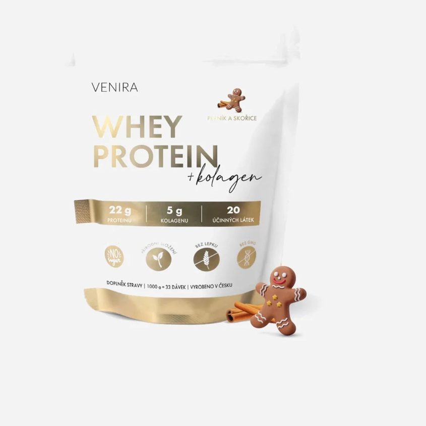 Whey proteín príchuť perník a škorica