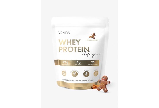 Whey protein příchuť perník a skořice