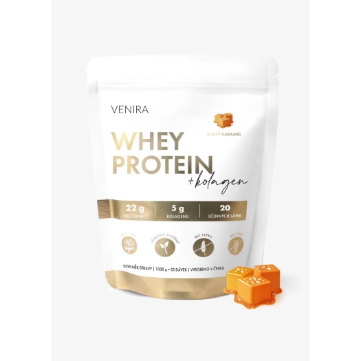 Whey protein příchuť slaný karamel