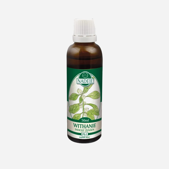 Withanie - indický ženšen tinktura z pupenů