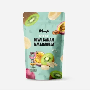 XXL křupavý mix - kiwi, banán a marakuja
