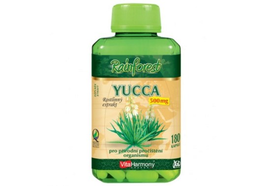 Yucca 500 mg - 180 kapslí
