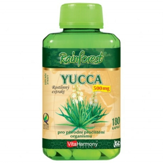 Yucca 500 mg - 180 kapslí