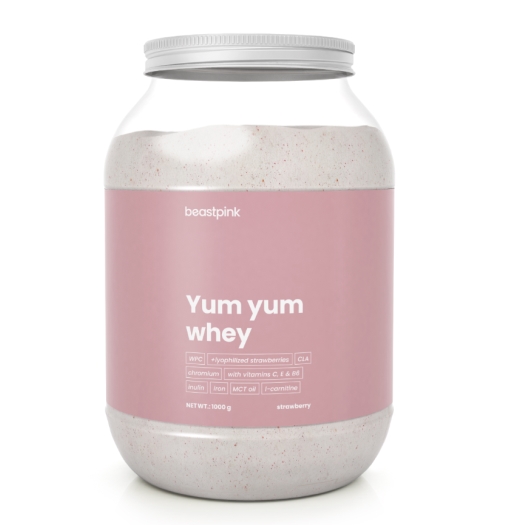 Yum Yum Whey Protein strawberry splash