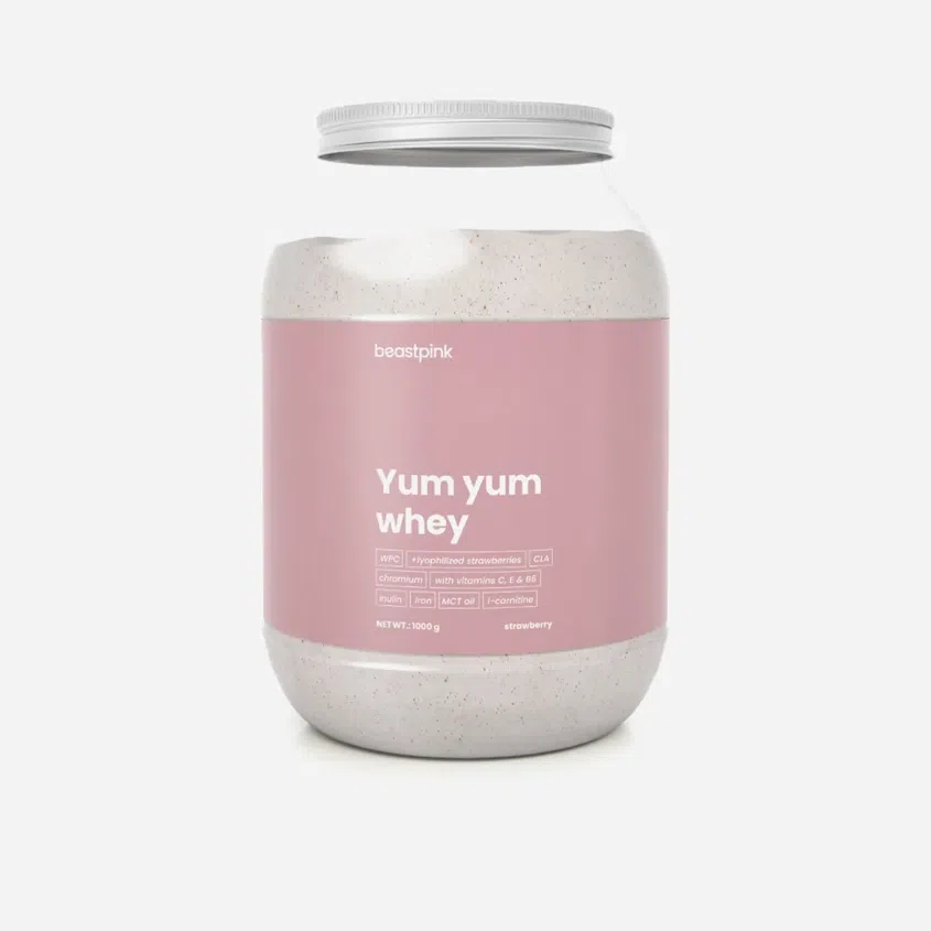 Yum Yum Whey Protein strawberry splash