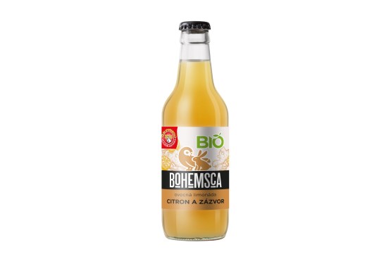 Záhradná limonáda citrón a zázvor BIO