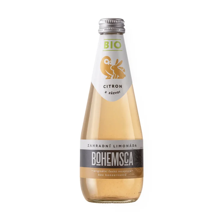 Zahradní limonáda citrón a zázvor BIO  - expirace 21.6.2026