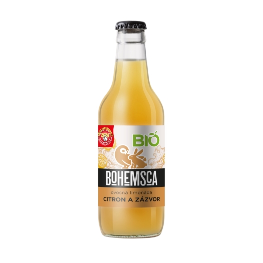 Zahradní limonáda citrón a zázvor BIO