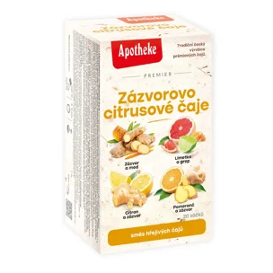 Zázvorovo-citrusové 4v1 čaje