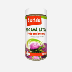 Zdravá Játra Ostropestřec mletý