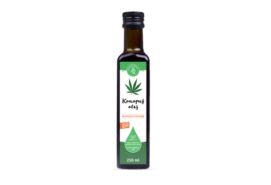Zelená krajina Konopný olej ČR BIO