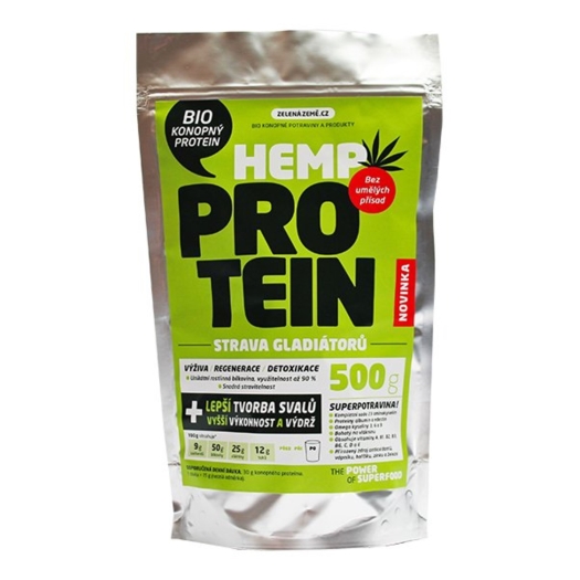 Zelená krajina Konopný proteín BIO