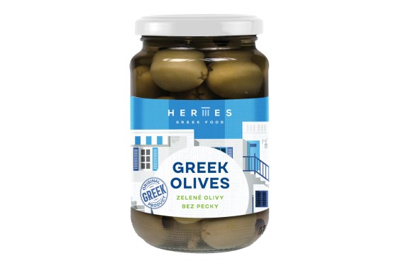 Zelené olivy bez kôstky 170g