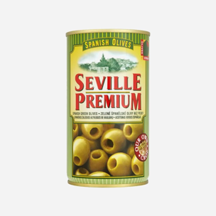 Zelené olivy bez pecky