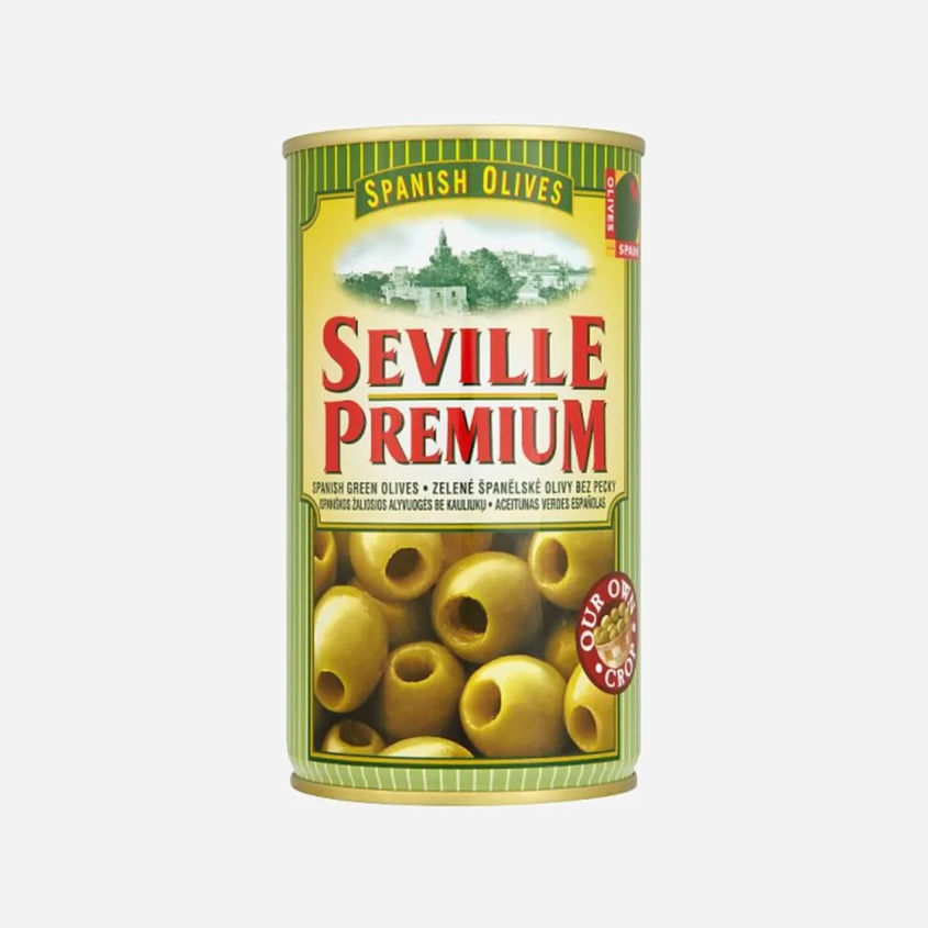 Zelené olivy bez pecky
