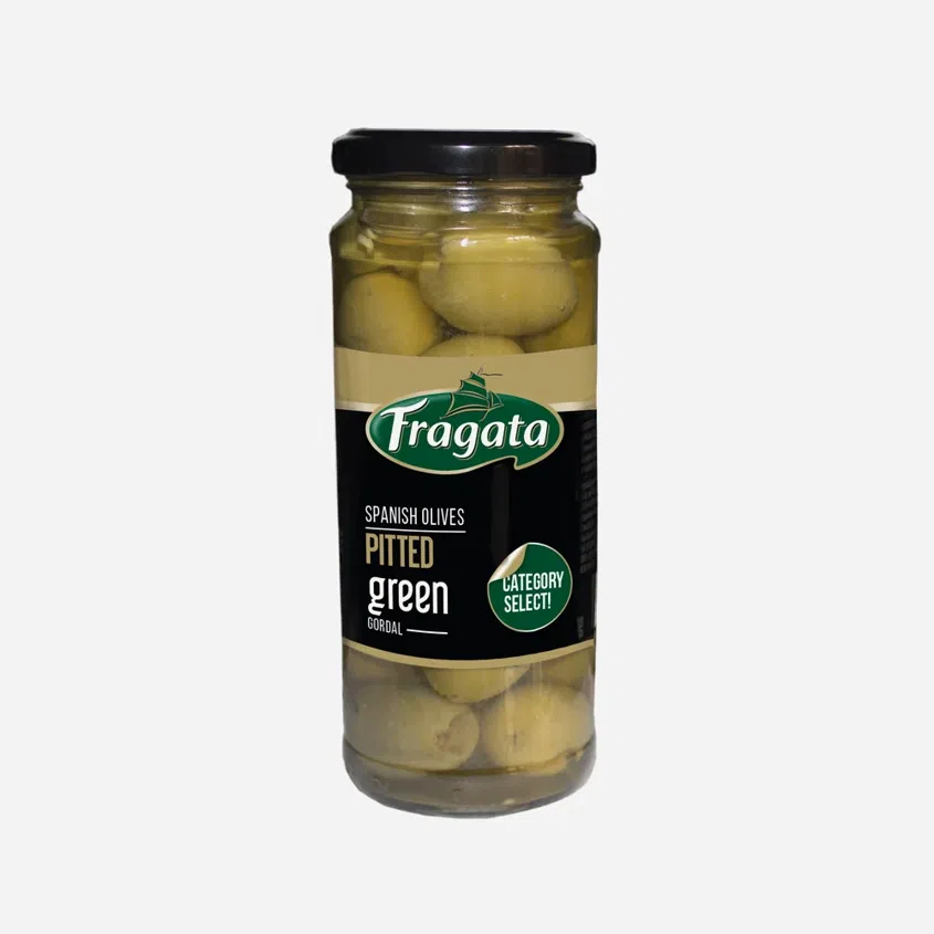 Zelené olivy Gordal bez pecky