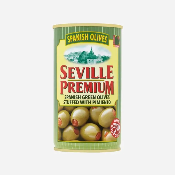 Zelené olivy s papričkou 6 x 350 g