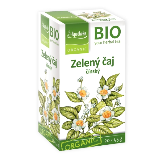 Zelený čaj BIO 20 sáčkov