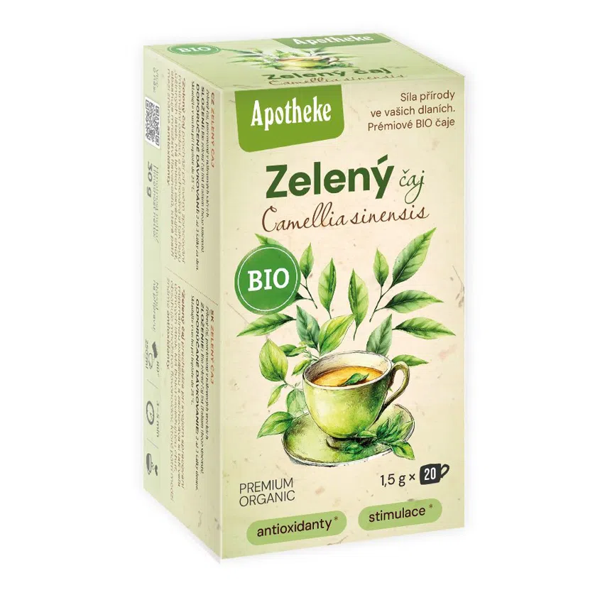 Zelený čaj Camellia Sinensis BIO