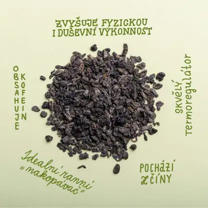 Zelený čaj Gunpowder 6 x 100 g
