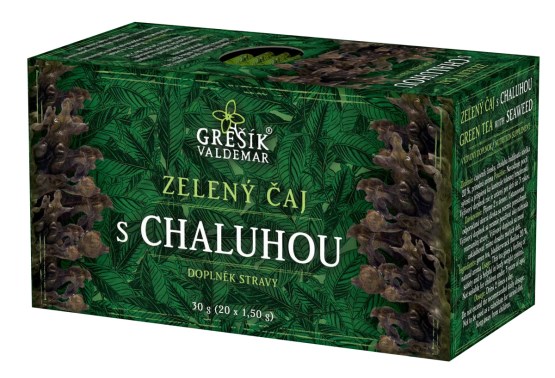 Zelený čaj s chaluhou 20 sáčkov