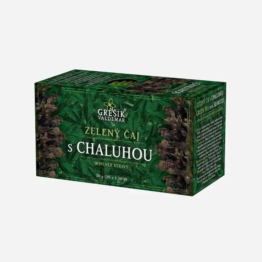Zelený čaj s chaluhou 20 sáčků