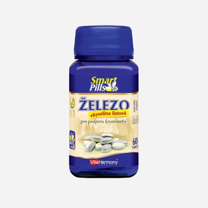Železo 20 mg s kys. listovou