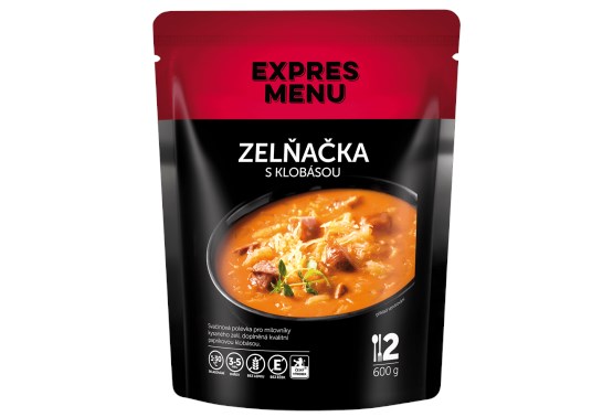 Zelňačka s klobásou